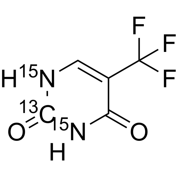 Trifluorothymine-13C,15N2 1397206-73-3